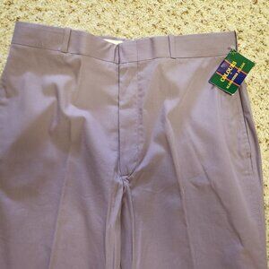 men's lilac pants 31 vintage 1980s NOS Alexander Julian